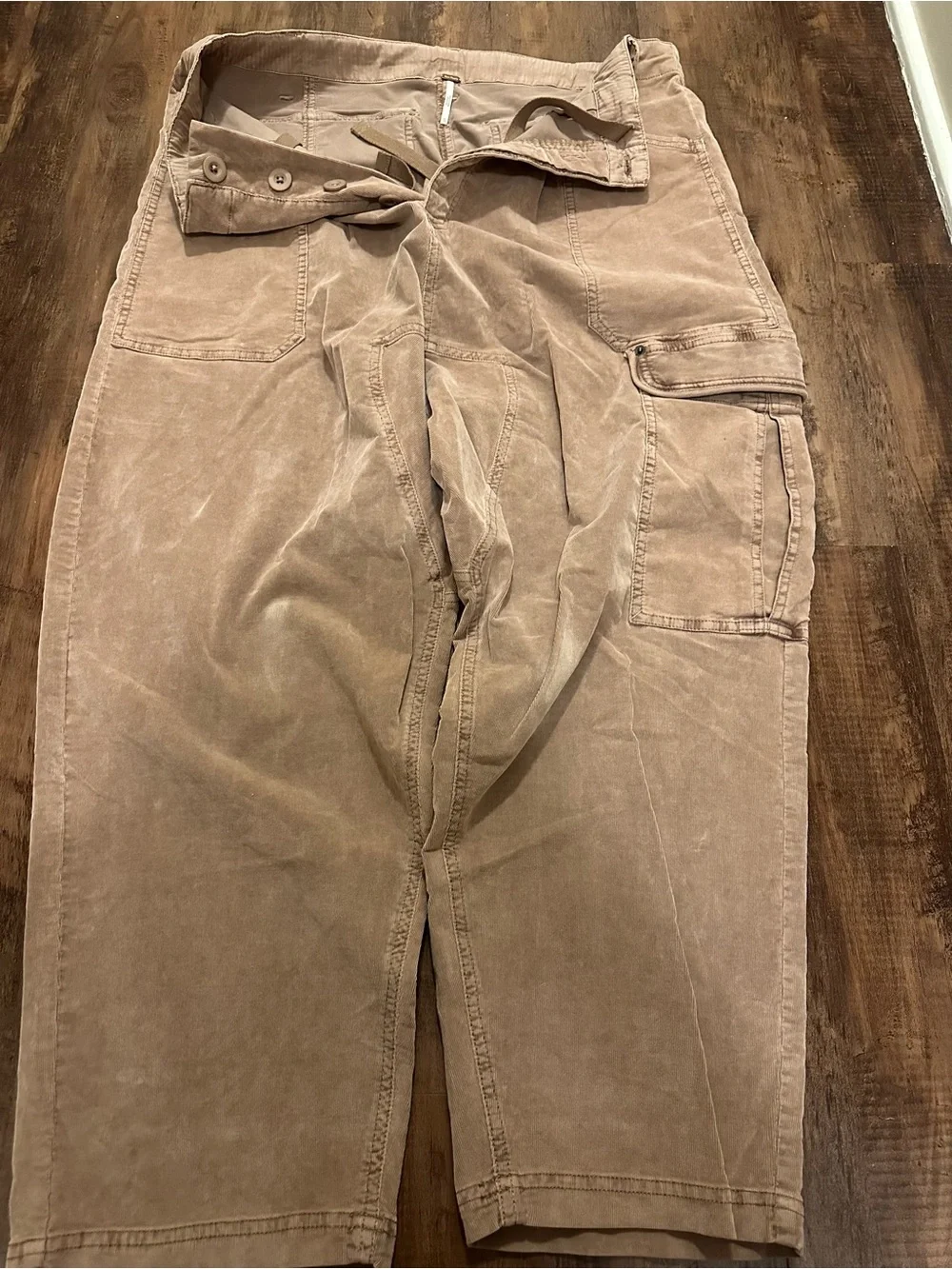 Free People Barrel Pants Casual Utility